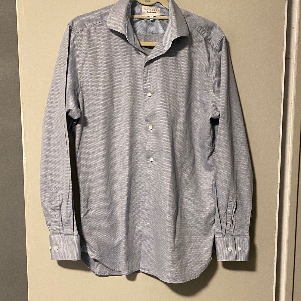 Ted Baker Endurance Light Blue Dress Shirt